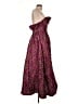 Elliatt 100% Polyester Paisley Purple Cocktail Dress Size L - photo 4
