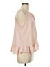 Shein 100% Polyester Pink Sleeveless Blouse Size 6 - photo 4