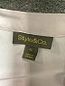Style&Co 100% Polyester White Sleeveless Blouse Size XL - photo 7