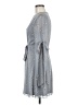 Unbranded 100% Polyester Gray Casual Dress Size 8 - photo 5
