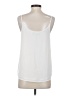 1.State 100% Polyester White Sleeveless Blouse Size S - photo 2