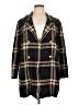 Anne Klein 100% Acrylic Plaid Brown Coat Size XL - photo 1