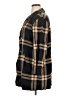 Anne Klein 100% Acrylic Plaid Brown Coat Size XL - photo 5