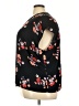 Vero Moda 100% Polyester Floral Black Short Sleeve Blouse Size EU 54 / US 24 - photo 5