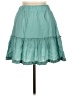Shein 100% Polyester Teal Casual Skirt Size 6 - photo 2