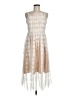 Lili Sidonio Molly Bracken 100% Polyester Ivory Cocktail Dress Size M - photo 1