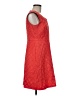 Donna Ricco Argyle Red Cocktail Dress Size 6 (petite) - photo 4