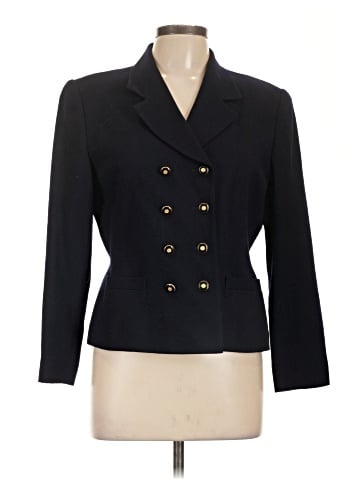 Kasper A.S.L. Wool Blazer (view 1)
