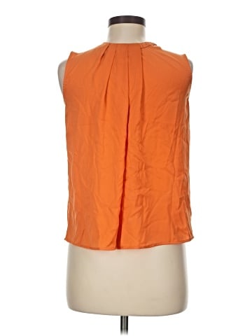 Zara Basic Sleeveless Button-Down Shirt (view 2)