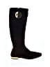 Tory Burch 100% Leather Black Brown Boots Size 6 - photo 1