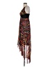 XOXO 100% Polyester Print Brown Cocktail Dress Size 3 - 4 - photo 5