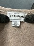 For The Republic Tan Long Sleeve Top Size M - photo 7