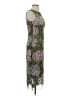 Xscape 100% Polyester Print Green Cocktail Dress Size 4 - photo 4