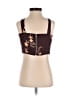 Emory Park 100% Polyester Brown Sleeveless Top Size S - photo 2