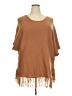 Collection 100% Acrylic Brown Poncho Size 2X - photo 1