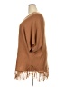 Collection 100% Acrylic Brown Poncho Size 2X - photo 5