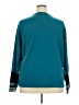 Assorted Brands 100% Acrylic Color Block Teal Pullover Sweater Size 2X - photo 2