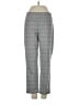 Tribal Plaid Gray Casual Pants Size 4 (petite) - photo 1