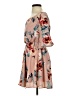 Windsor Floral Tan Casual Dress Size XXS (estimated) - photo 5
