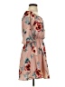 Windsor Floral Tan Casual Dress Size XXS (estimated) - photo 4