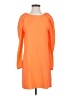 Blaque Label 100% Polyester Solid Orange Cocktail Dress Size S - photo 1