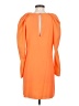 Blaque Label 100% Polyester Solid Orange Cocktail Dress Size S - photo 2