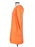 Blaque Label 100% Polyester Solid Orange Cocktail Dress Size S - photo 5