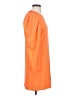 Blaque Label 100% Polyester Solid Orange Cocktail Dress Size S - photo 4