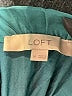 Ann Taylor LOFT 100% Polyester Teal Sleeveless Blouse Size M - photo 7
