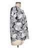 Teez-Her 100% Polyester Silver Short Sleeve Blouse Size L - photo 4