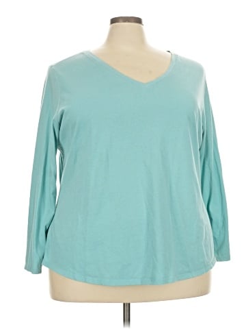 Faded Glory 3/4 Sleeve T-Shirt (view 1)