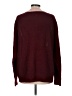 Divided by H&M 100% Acrylic Chevron-herringbone Burgundy Pullover Sweater Size M - photo 2