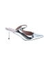 J.Crew Metallic Silver Mule/Clog Size 6 1/2 - photo 1