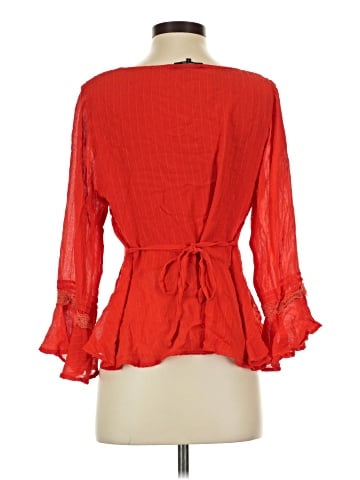 Miss Me 3/4 Sleeve Blouse (view 2)