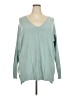 Zenana Teal Pullover Sweater Size 2X - photo 1