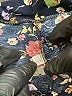 Unbranded 100% Polyester Floral Gold Casual Pants Size XXL - photo 4