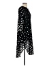 Assorted Brands 100% Viscose Polka Dots Black Casual Dress Size S - photo 4