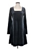 Lands' End Solid Gray Casual Dress Size S - photo 1