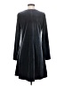 Lands' End Solid Gray Casual Dress Size S - photo 2