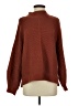 Staccato 100% Acrylic Solid Brown Turtleneck Sweater Size S - photo 1