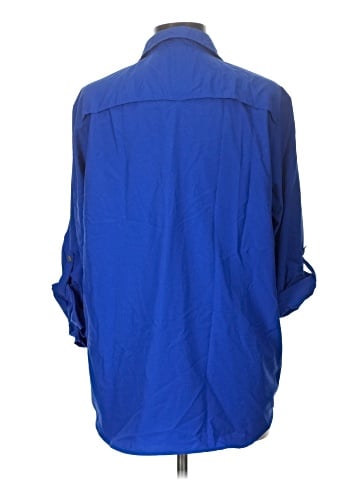 Eddie Bauer 3/4 Sleeve Button-Down Shirt (view 2)