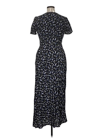 Madewell Seamed Flutter Sleeve Maxi Dress (view 2)
