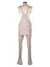 WeWoreWhat 100% Linen Ivory Silver Overalls Size S - photo 2