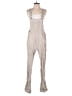 WeWoreWhat 100% Linen Ivory Silver Overalls Size S - photo 1