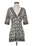 Max Studio Damask Gray Casual Dress Size S - photo 1