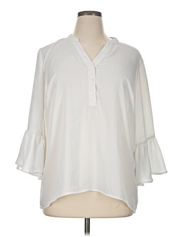Relativity 3/4 Sleeve Blouse (view 1)