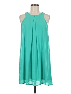 she + sky green dress She & Sky Square Neck Tiered Babydoll Dress main image 1