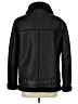 Zara 100% Polyurethane Black Coat Size L - photo 2