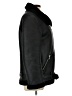 Zara 100% Polyurethane Black Coat Size L - photo 4