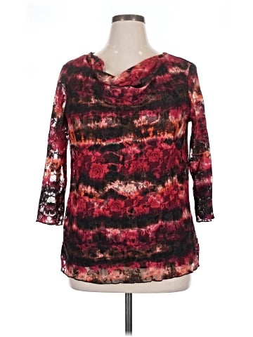 Susan Lawrence 3/4 Sleeve Top (view 1)